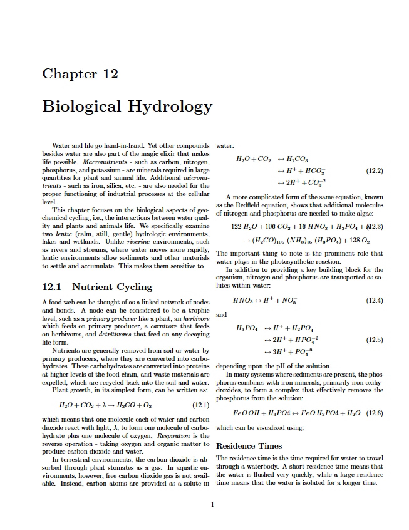 Chapter 12