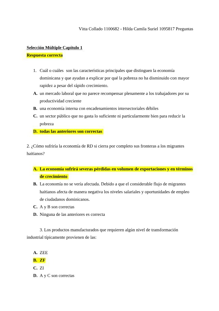 Persistence of Poverty and Characteristics of the Dominican Economy