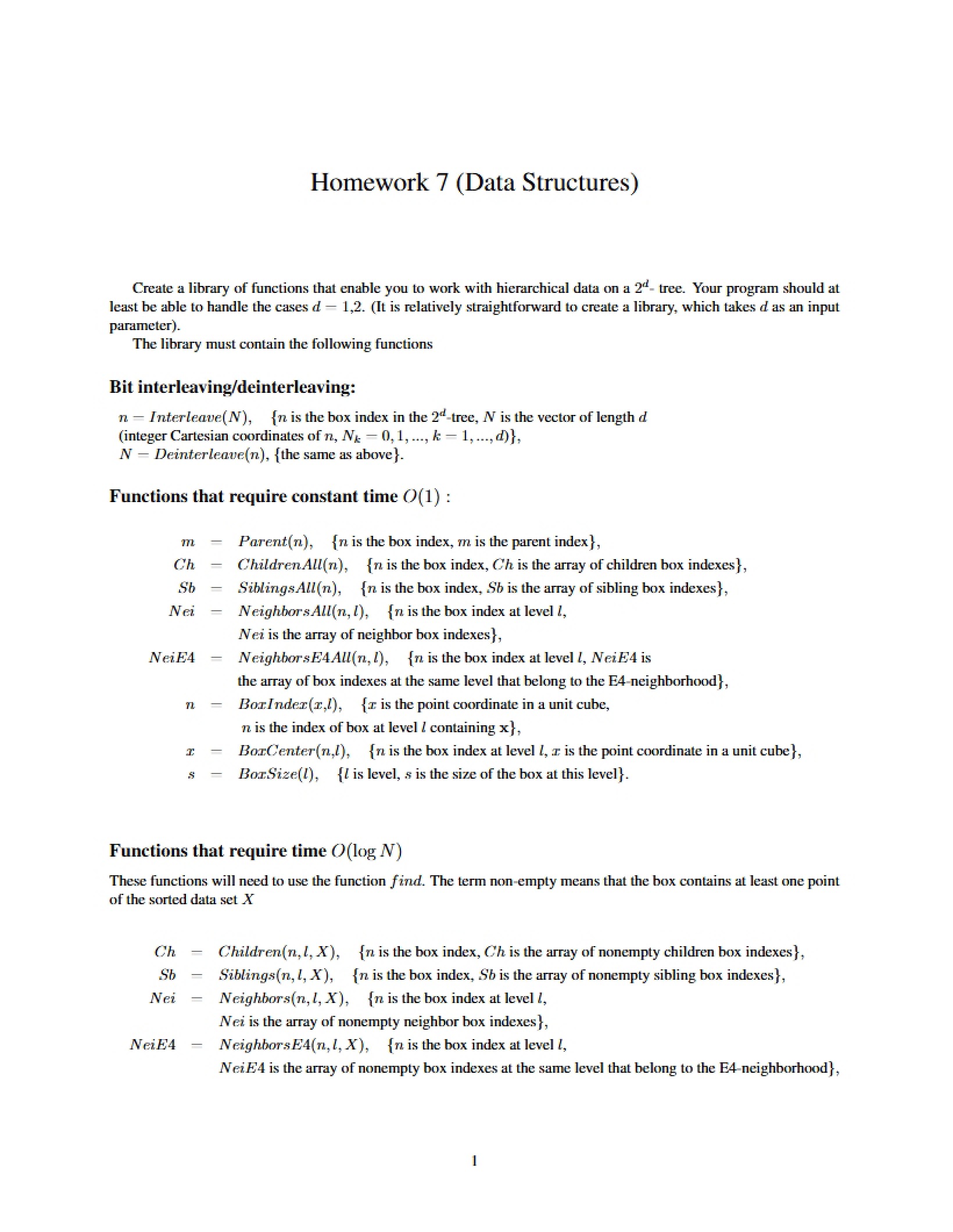 CMSC 878R Assignment 7