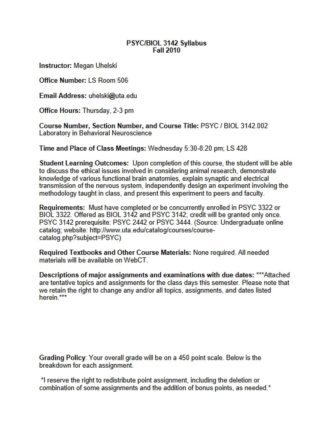 Syllabus PSYC 3142