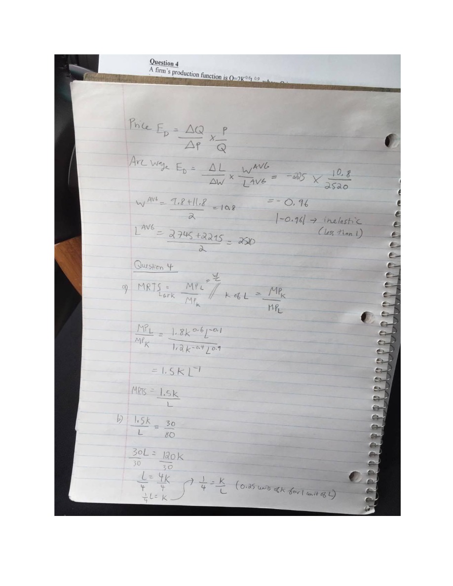 Economics Problem Sets with Solutions