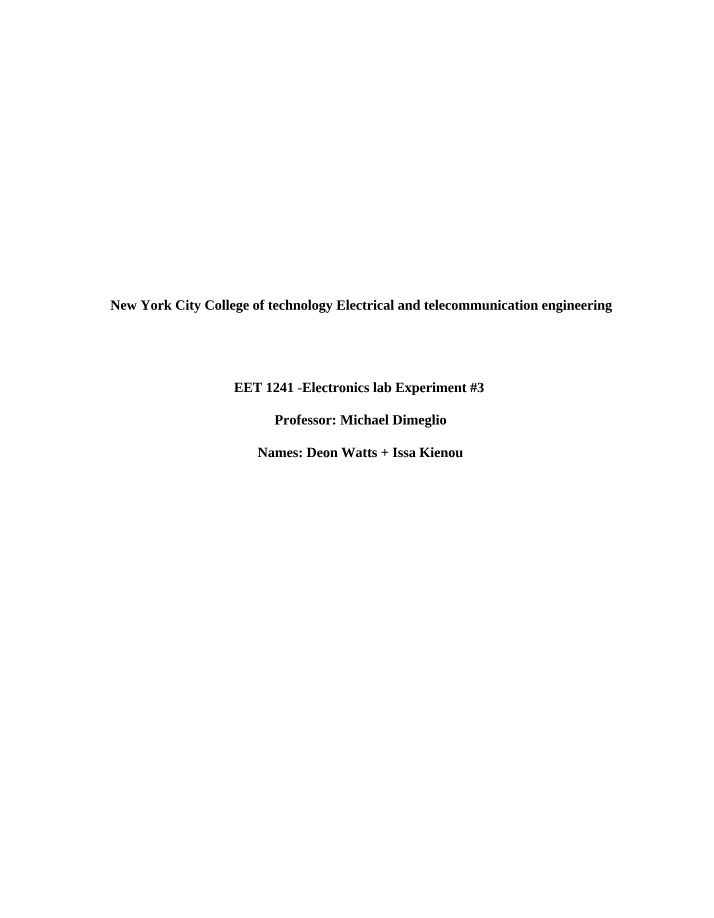 Half-Wave Rectification in Electronics