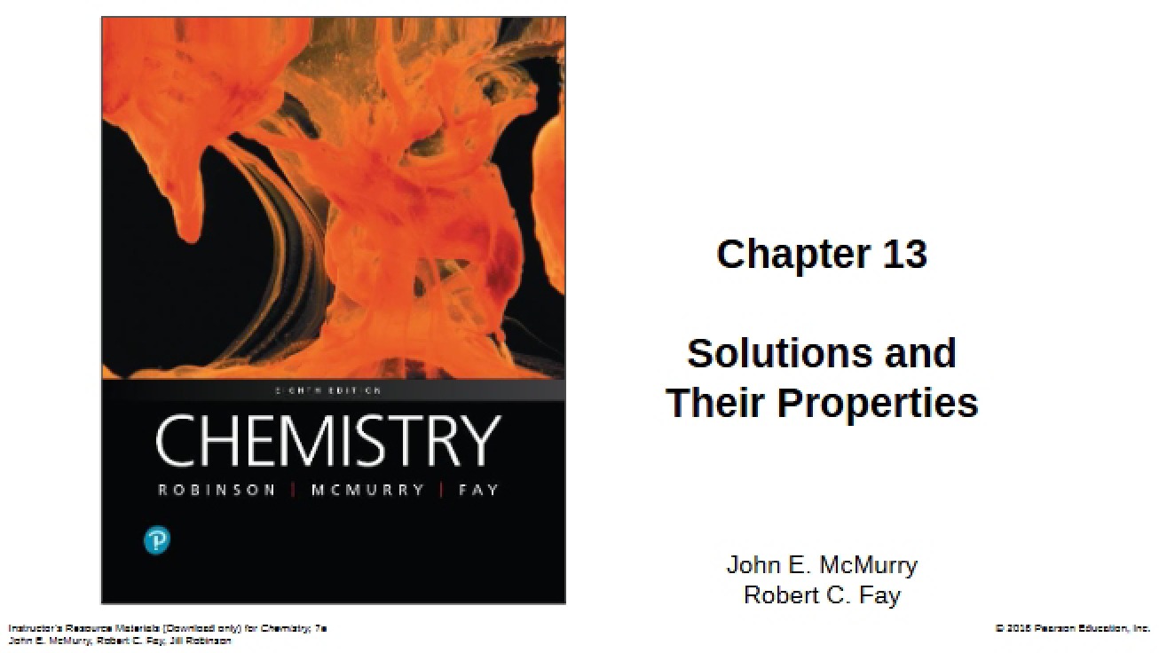 Overview of Solutions and Their Properties