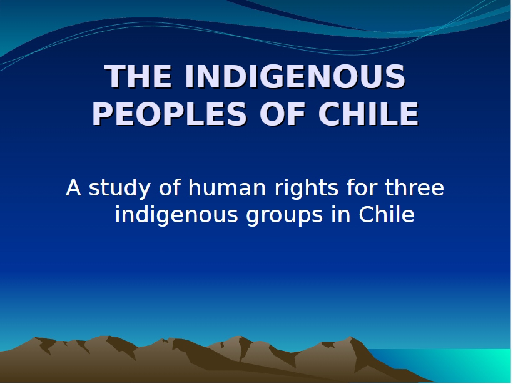 Native Populations of Chile