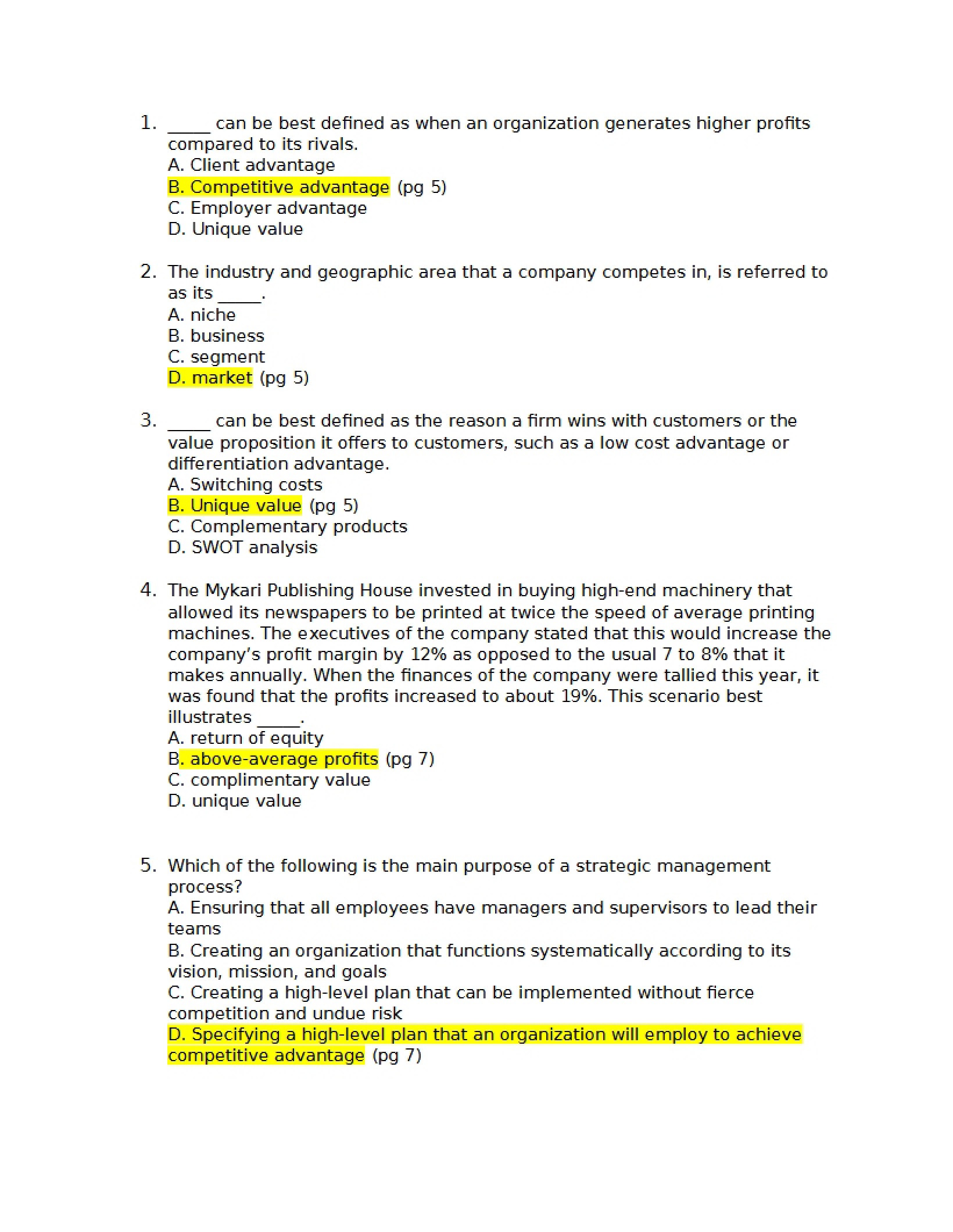 Capstone Examination
