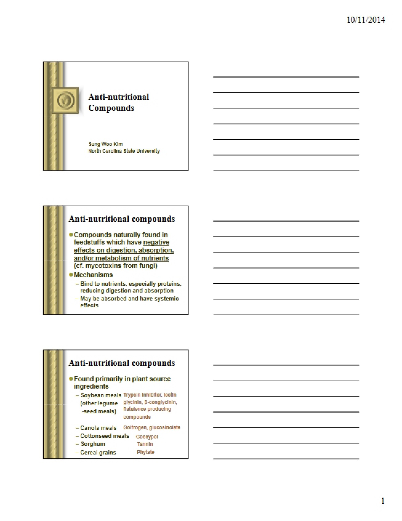 PDF on Antinutritional Compounds
