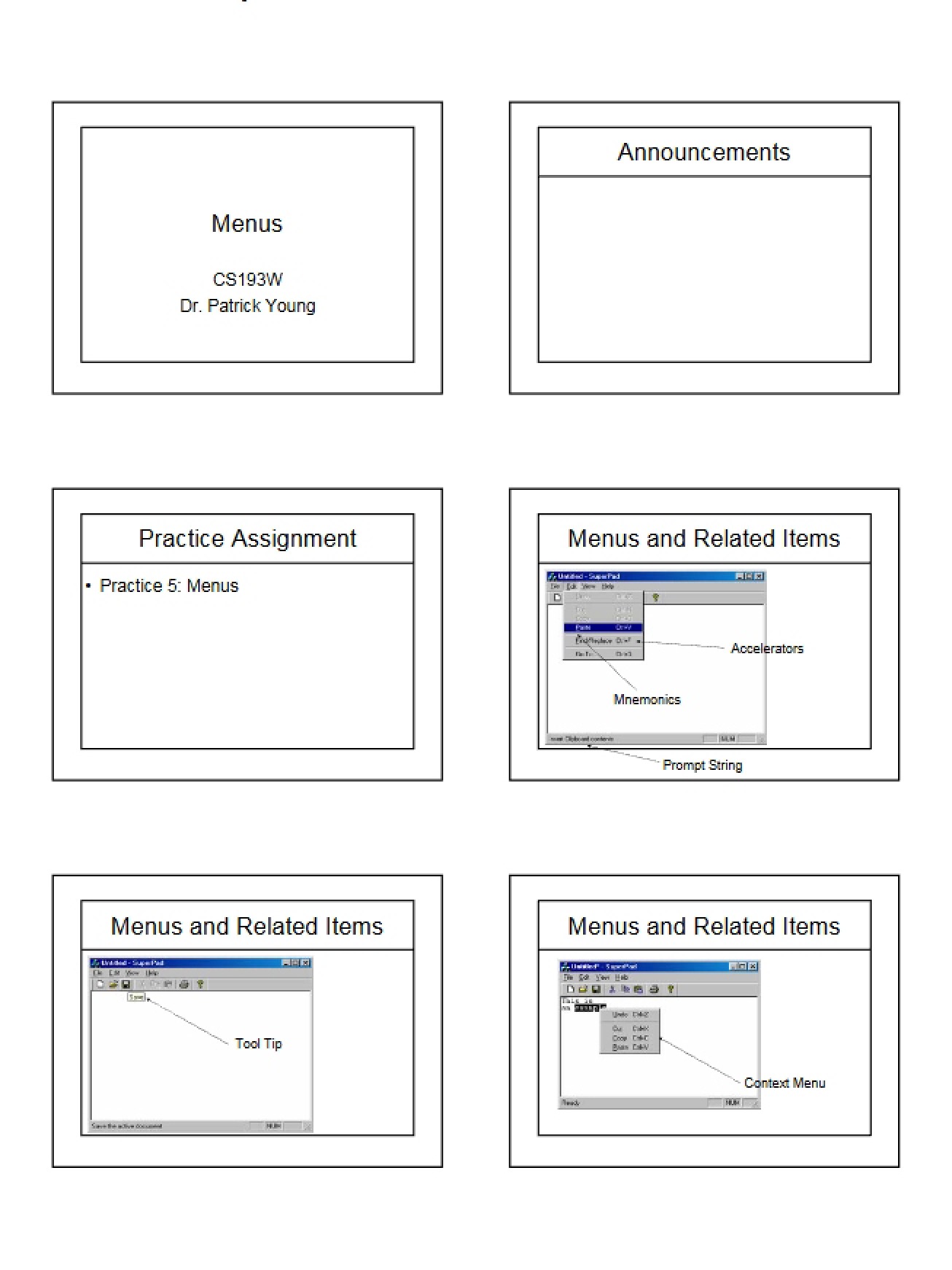Lecture Notes for an Apple Watch Programming Course