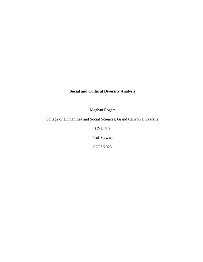 CNL 509 Final Paper