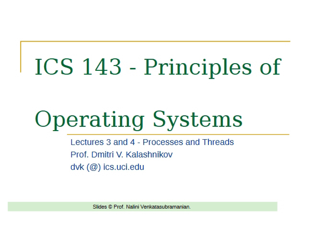 Guide for Lectures 3-4