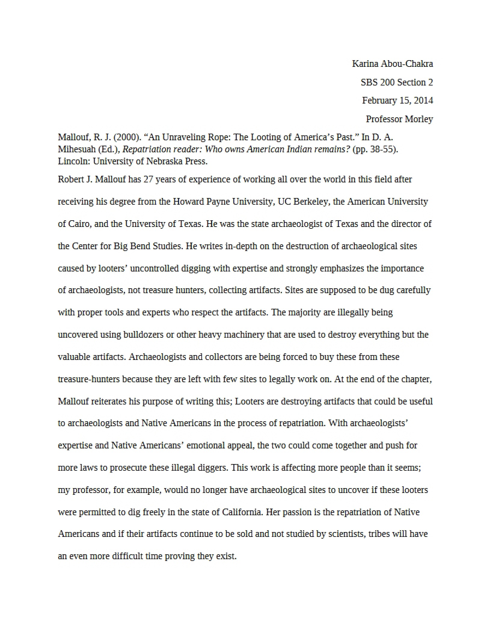 Social Science Communication Essay