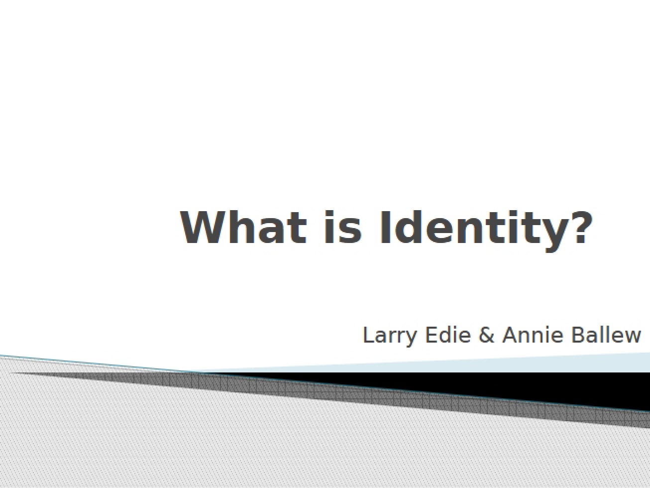 Cisco Identity