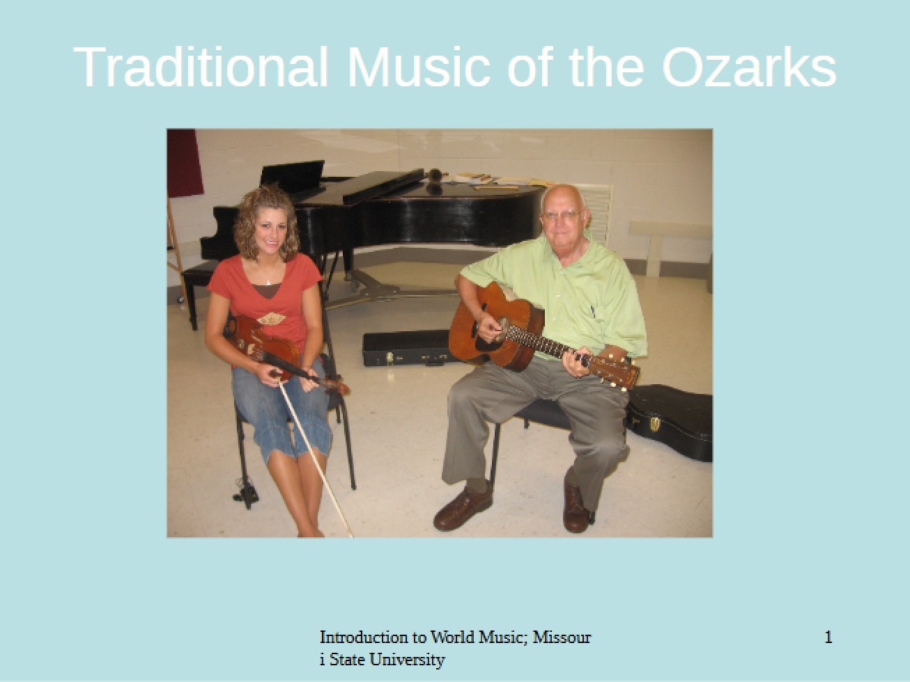 Ozarks Traditional Music