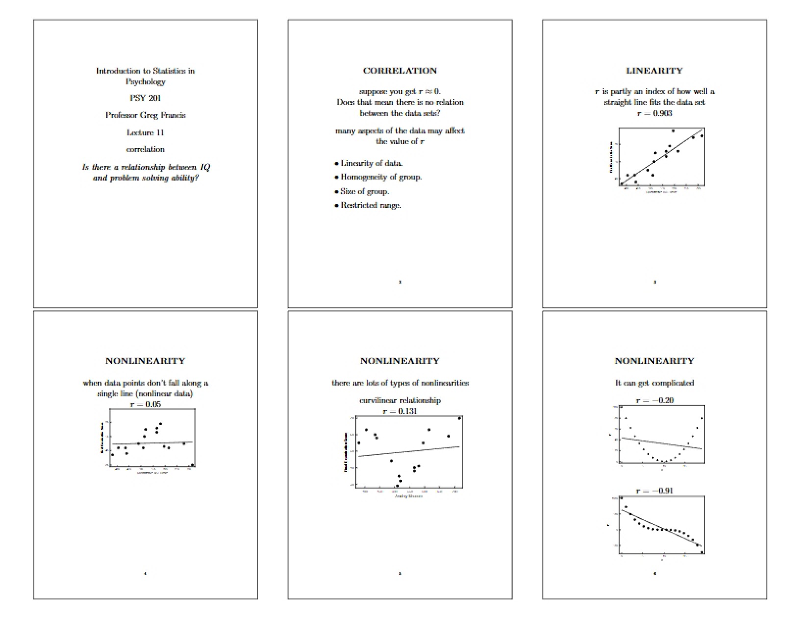 Statistics Lecture Eleven