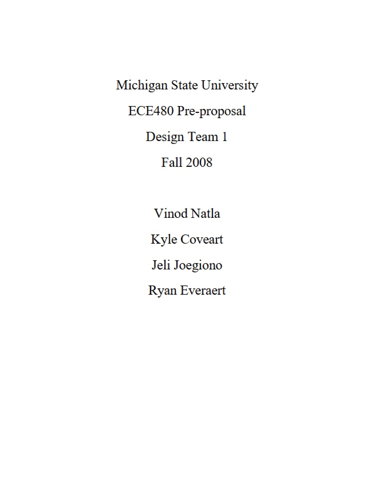 Final Proposal - 9 Pages