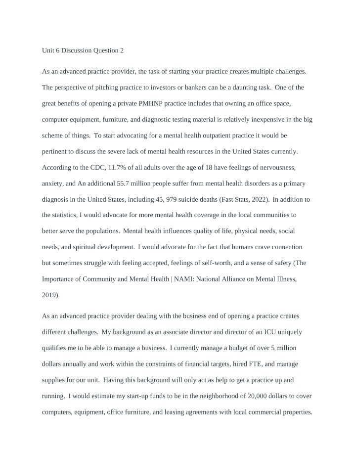 Overcoming Challenges in Starting a Private PMHNP Practice