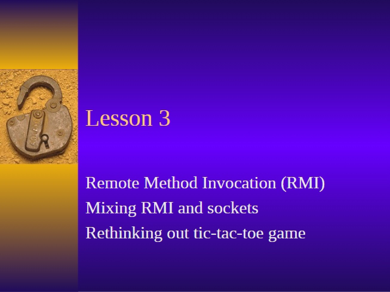 Introduction to Remote Method Invocation (RMI)