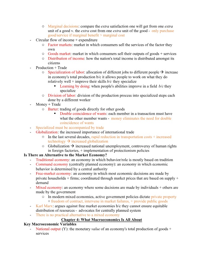 What Macroeconomics Is All About - Chapter 4