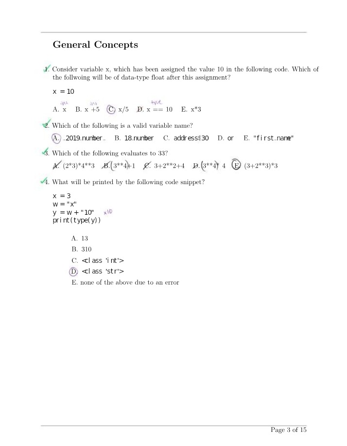 CS 220 - Spring 2020 Exam
