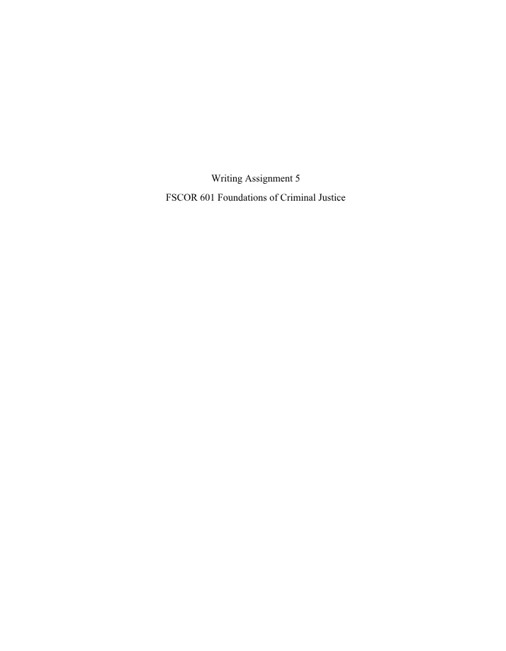 Assignment 5 - Writing
