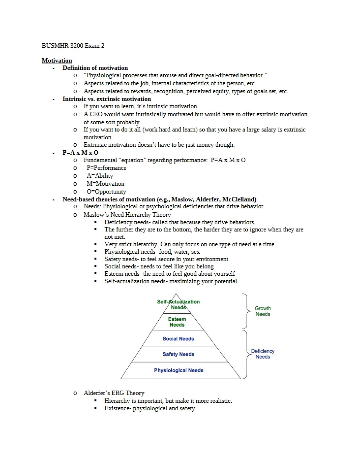 Motivation Concepts