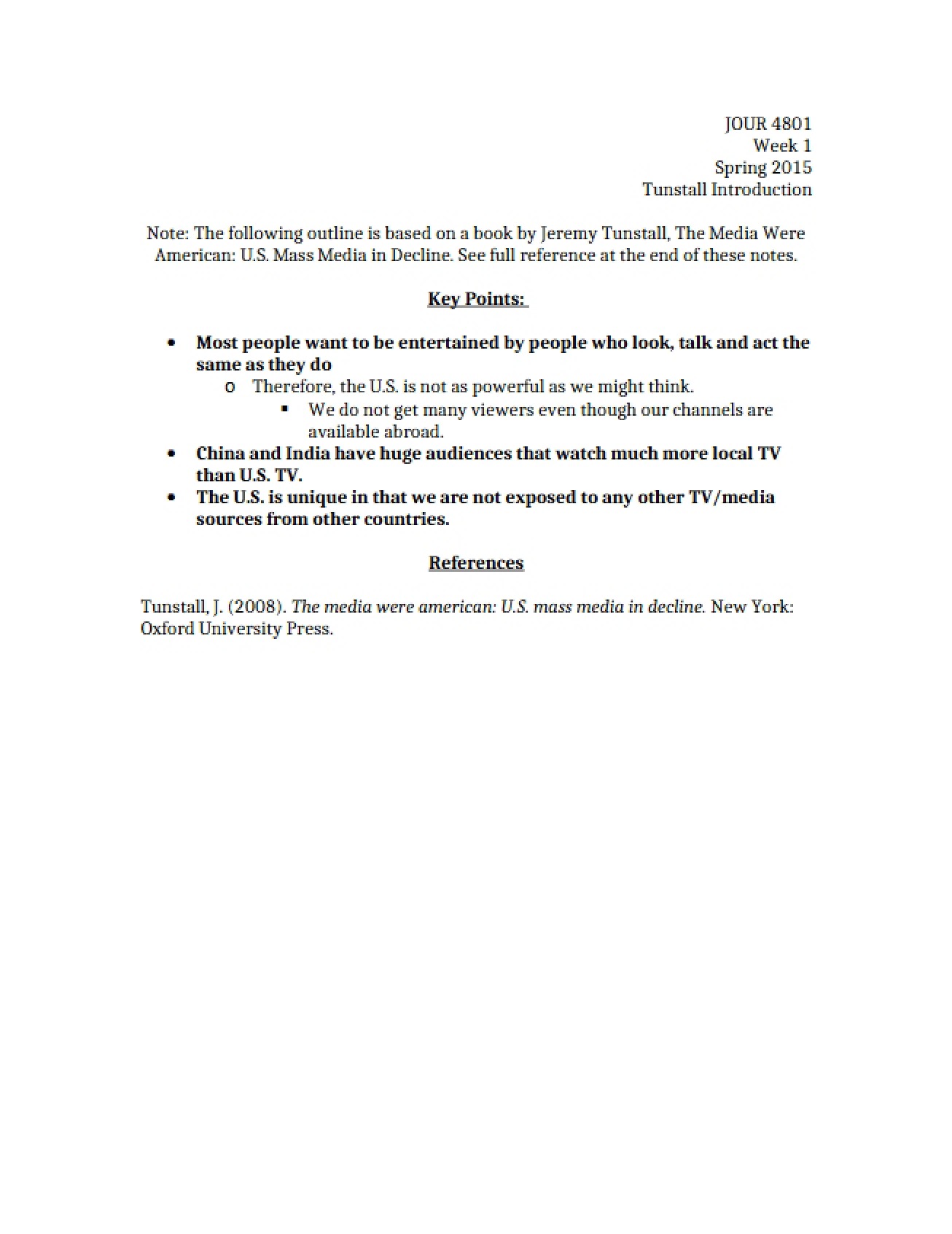 Introduction to Tunstall