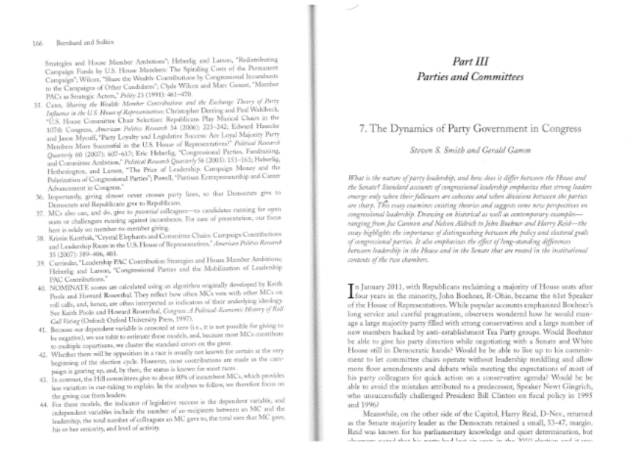 Lobbying and Interest Groups: Chapter 7