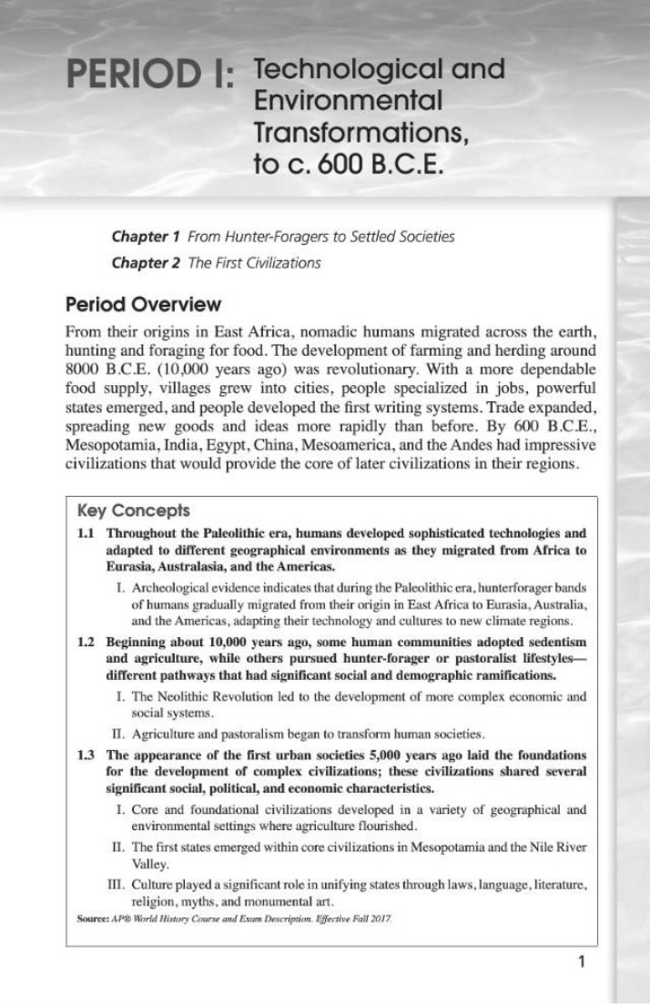 Settled Societies and Hunter-Foragers