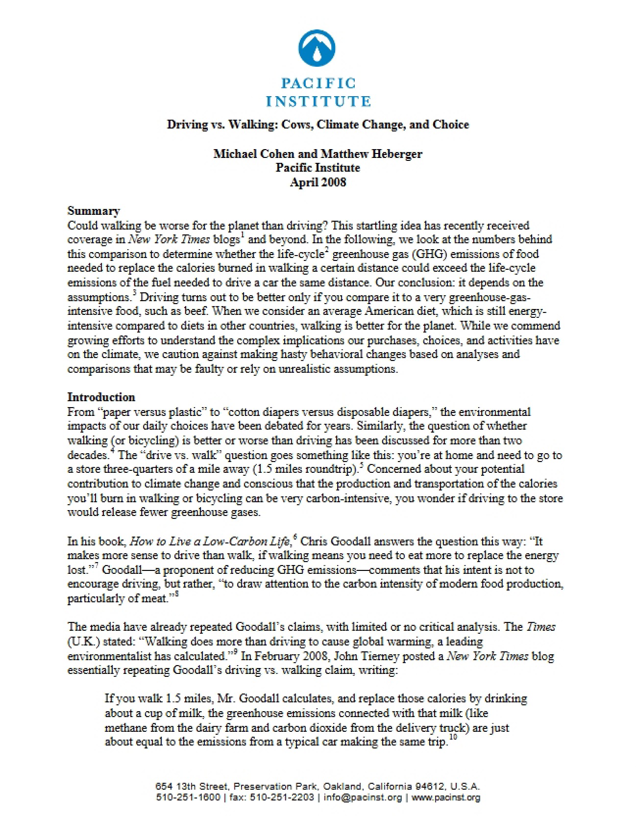 Class Notes on Sustainable Manufacturing
