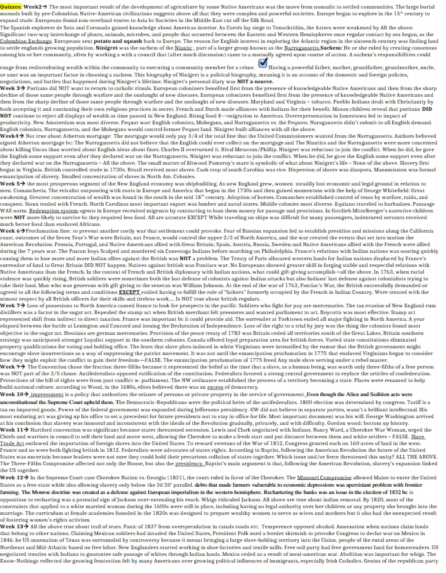 General Notes