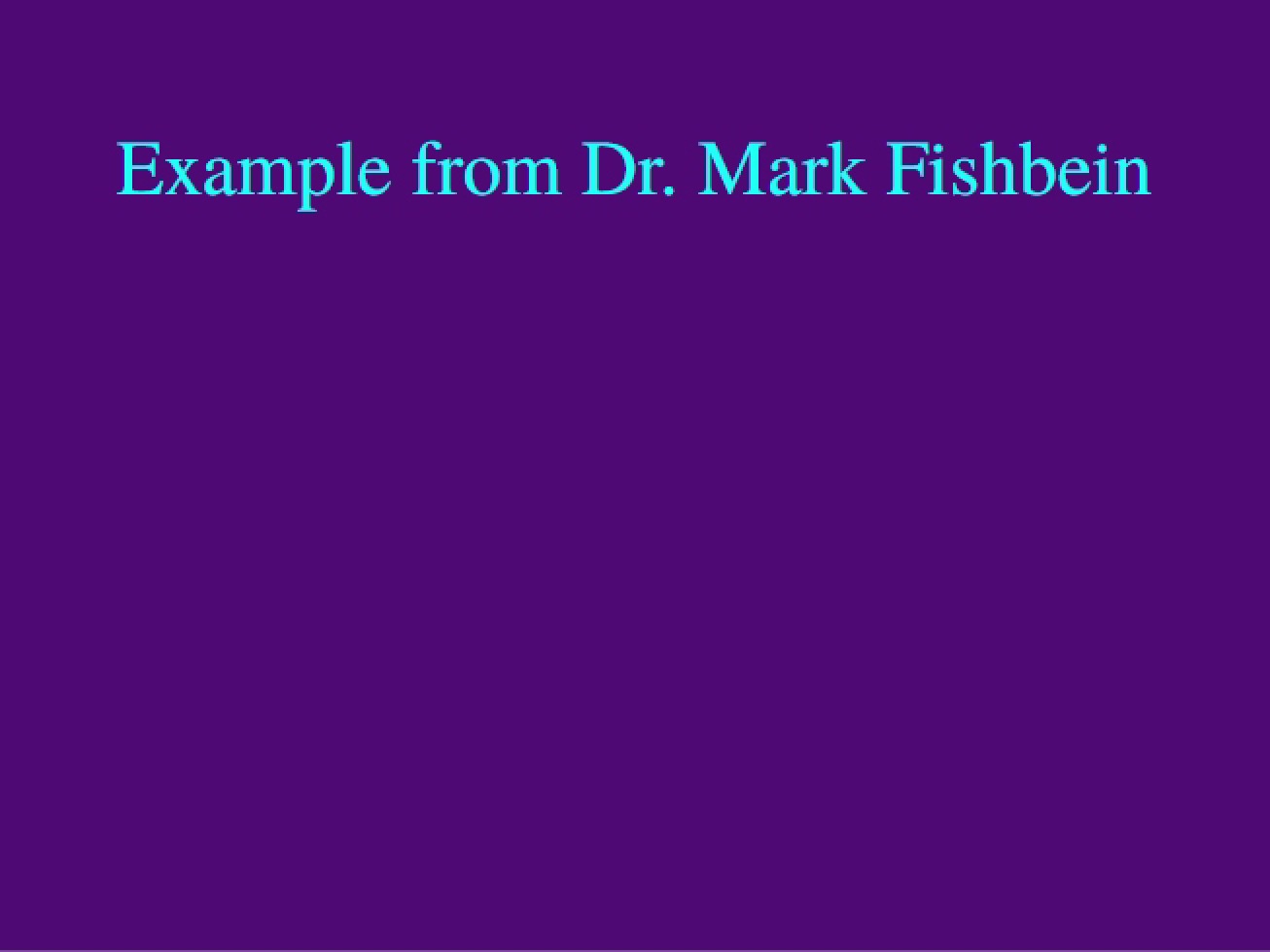 Phylogeny Example