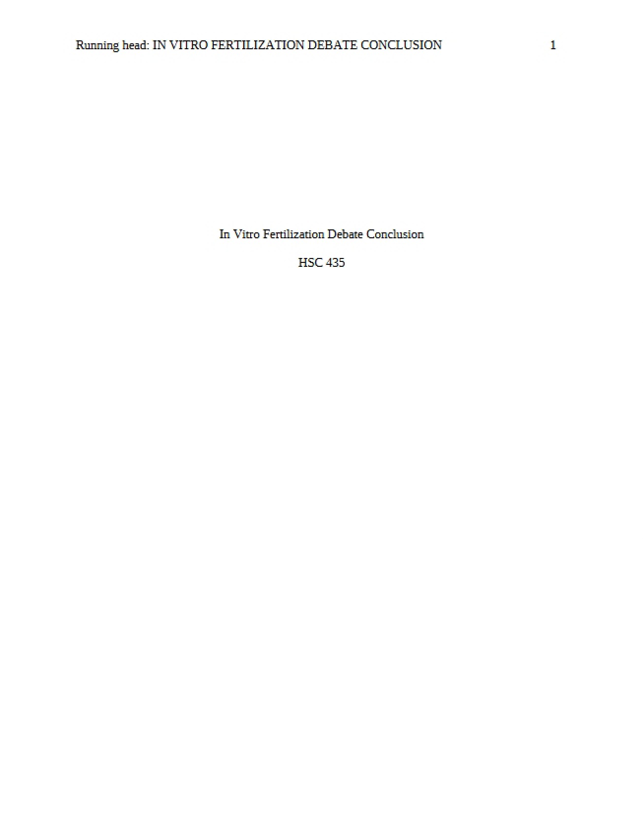Course Essay