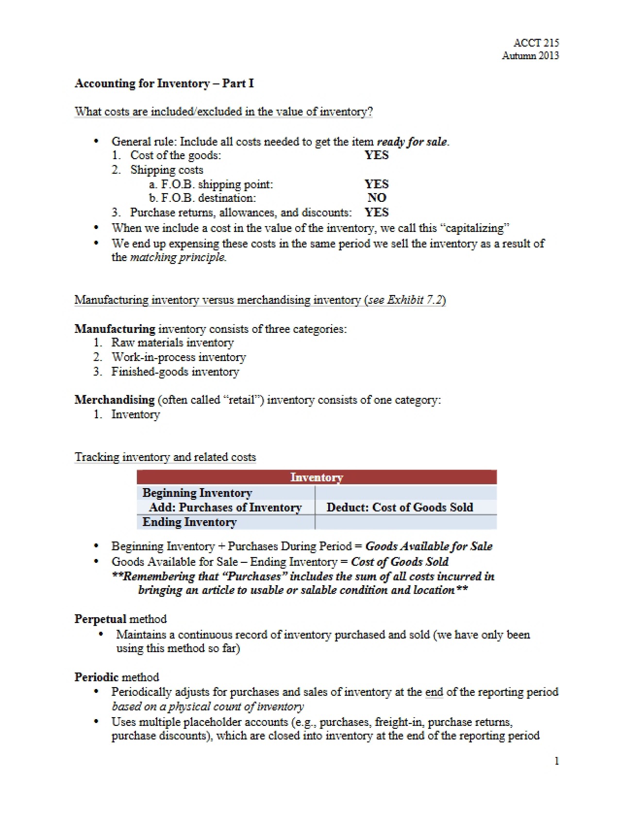 Solutions for Handout 8