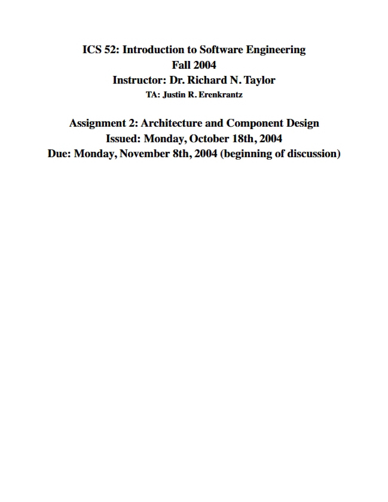 Software Engineering Basics