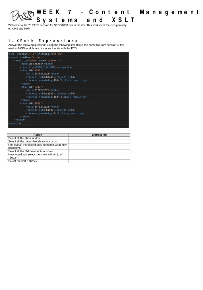 XSLT XPath Expressions and Content Management Systems