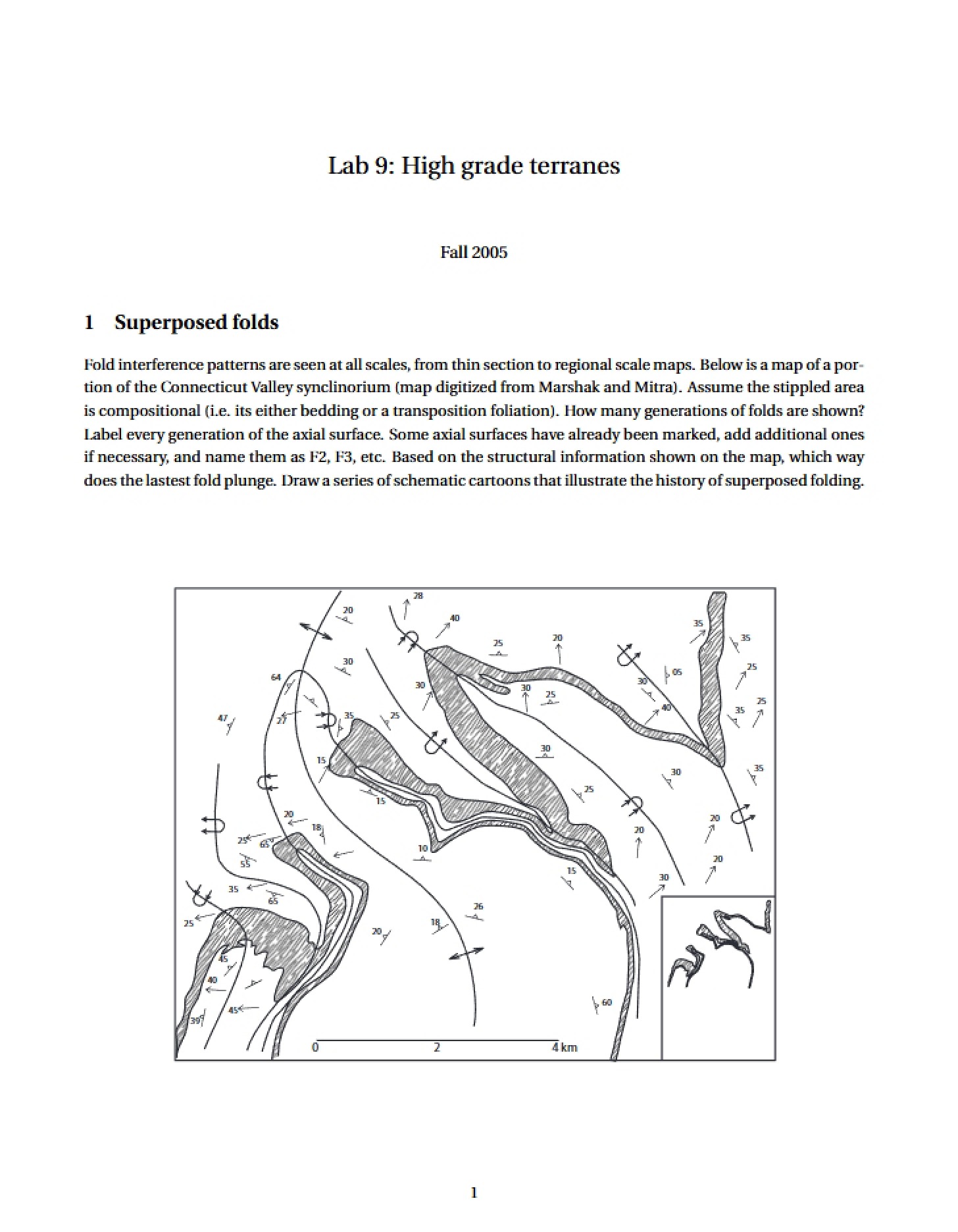 Terranes of High Grade - Lab 9