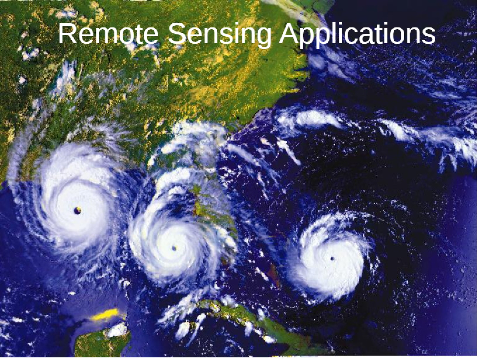 Remote Sensing Applications