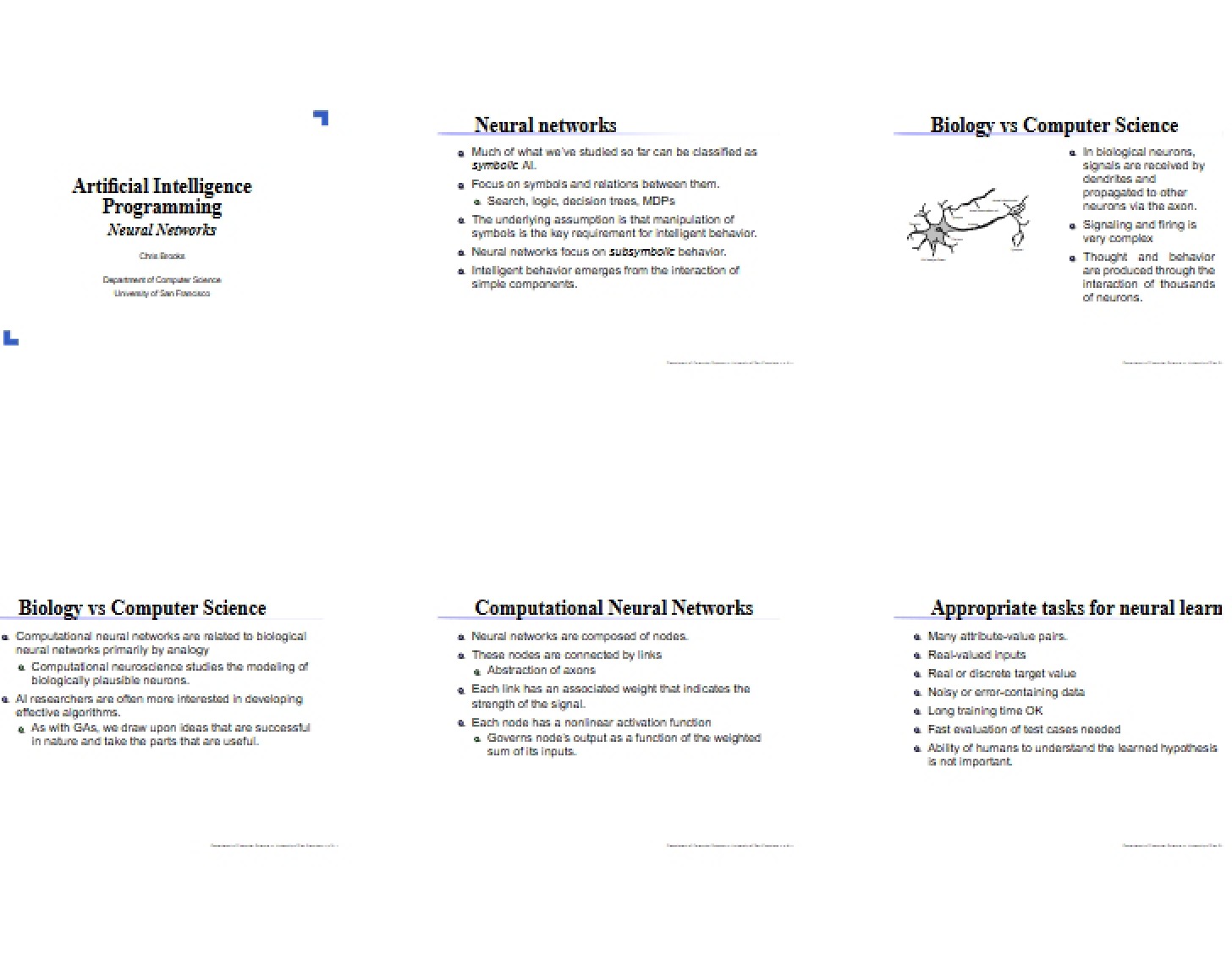 Neural Network Systems