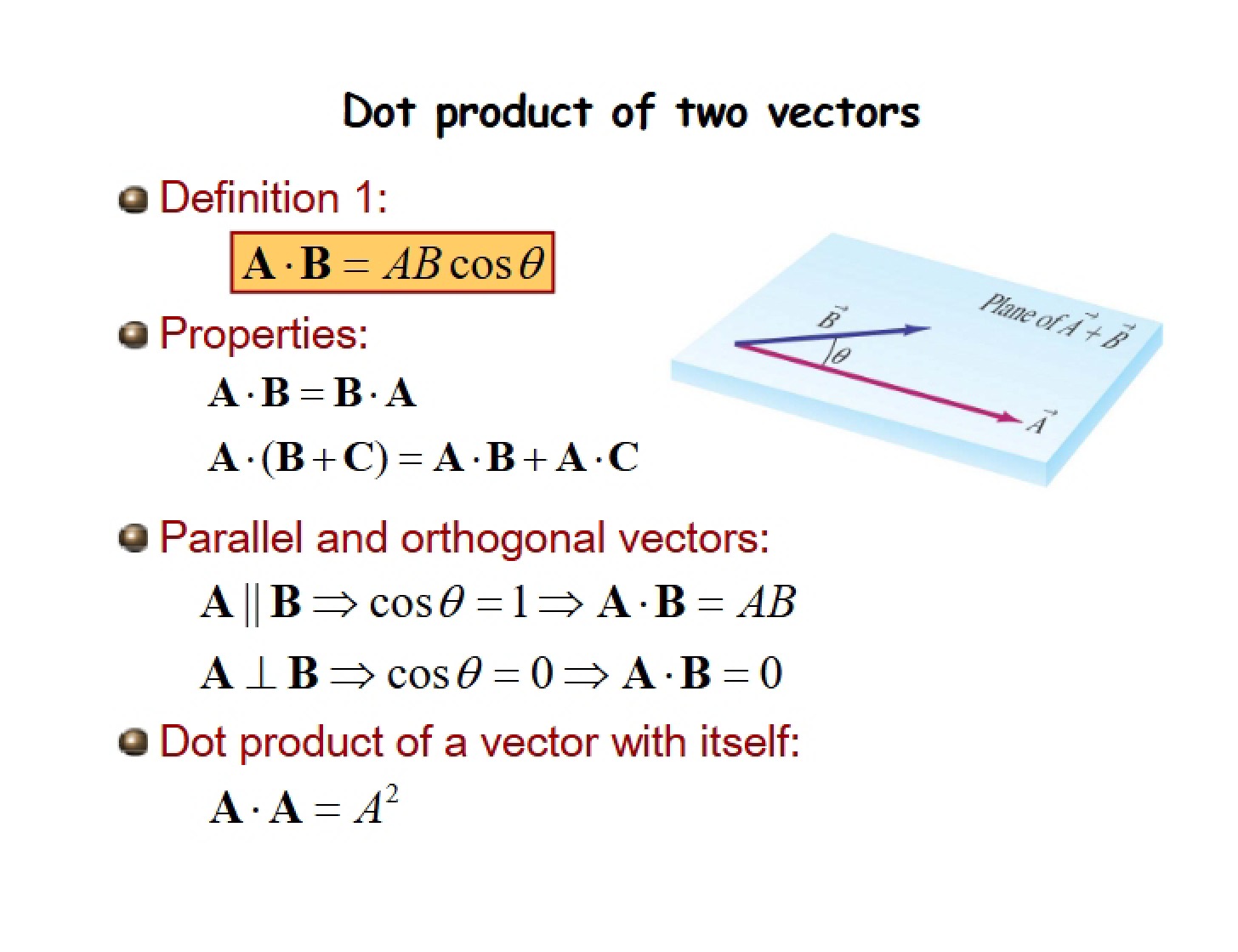 Vectors Part 2