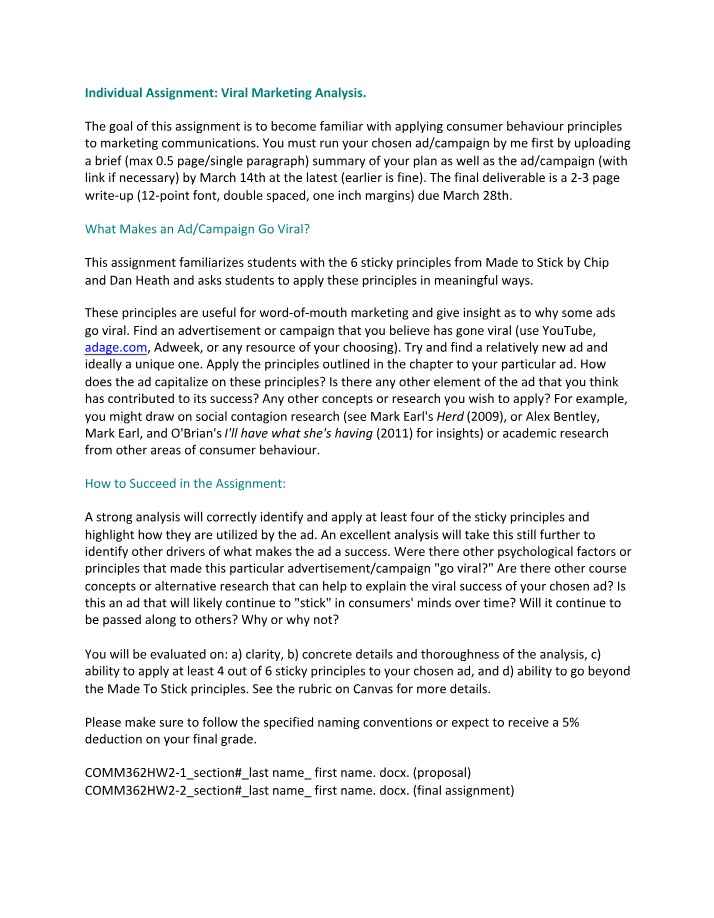 Individual Assignment - Viral Marketing Analysis