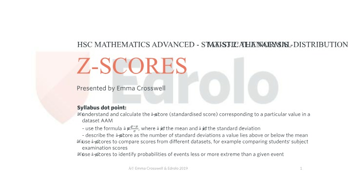 Statistical Analysis Guide for Z-Scores