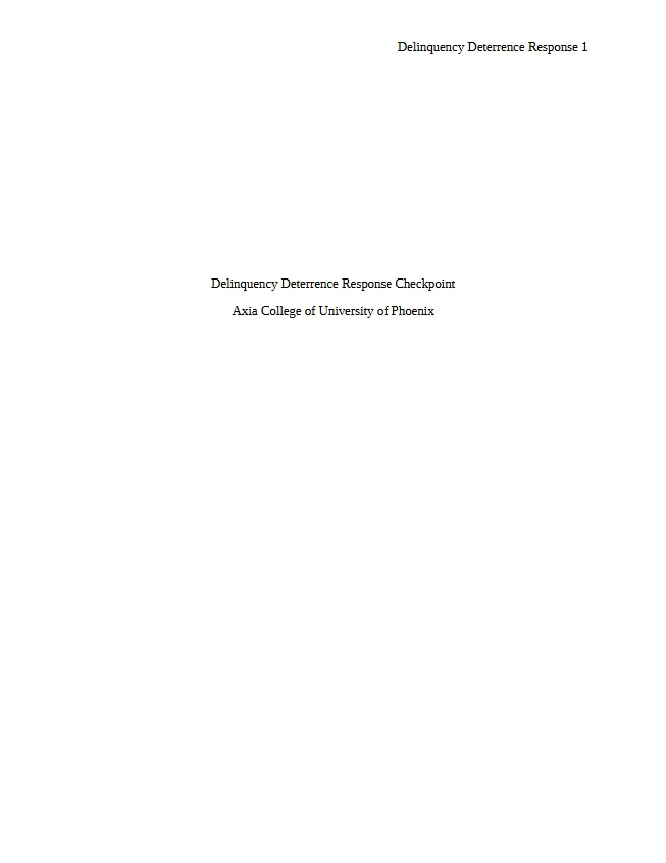 Course Article