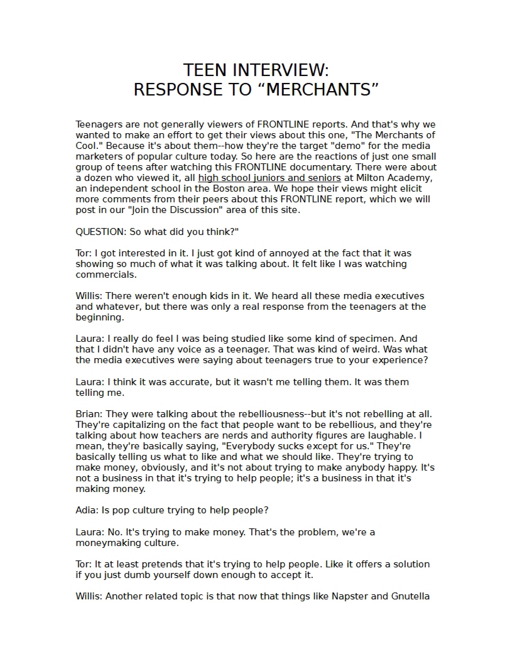 Student Study Guide