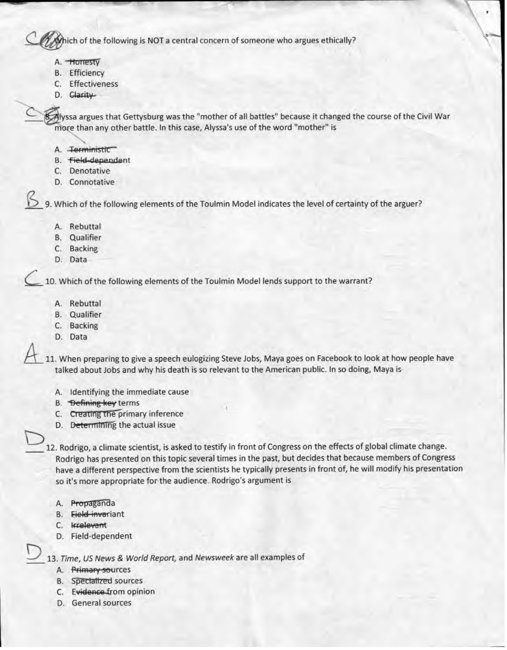 Guide for Studying