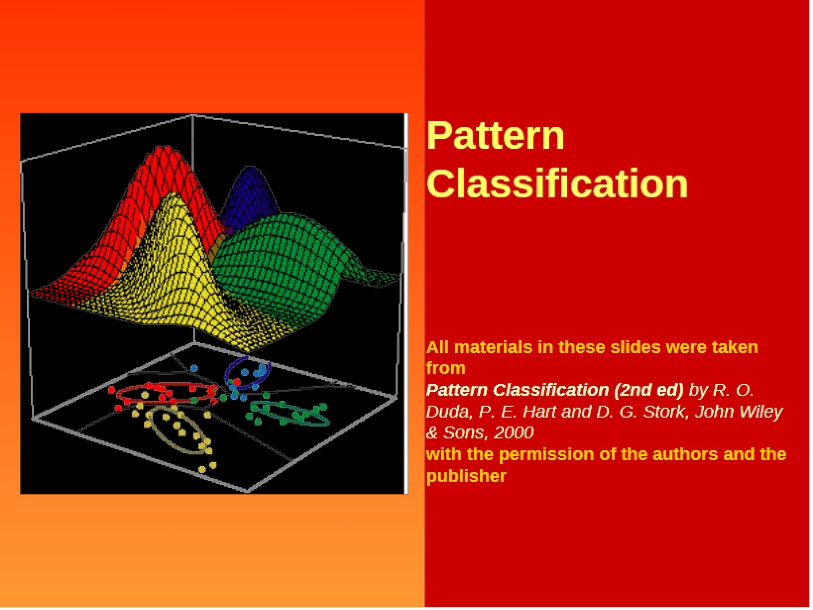 Classification of Patterns