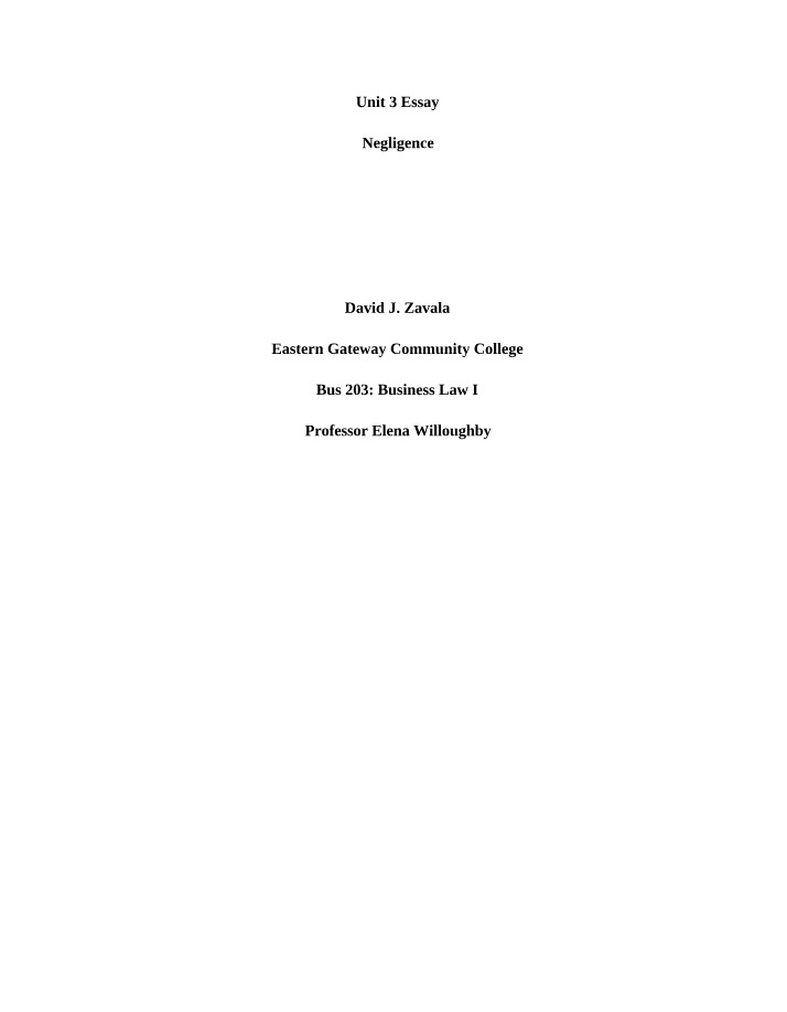 Zavala - Unit 3 Essay