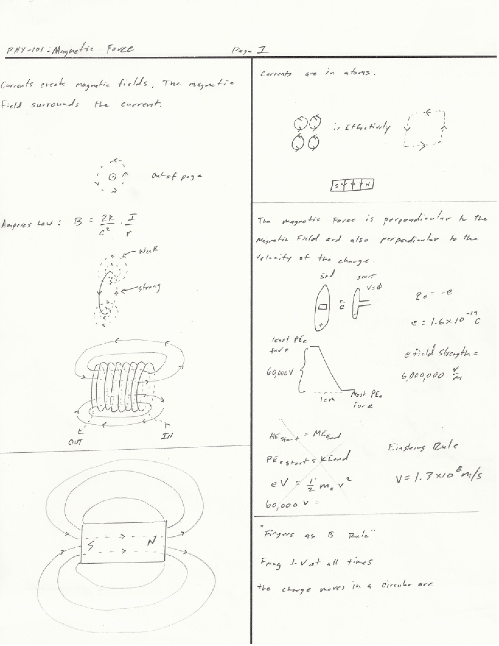Physics Class Notes