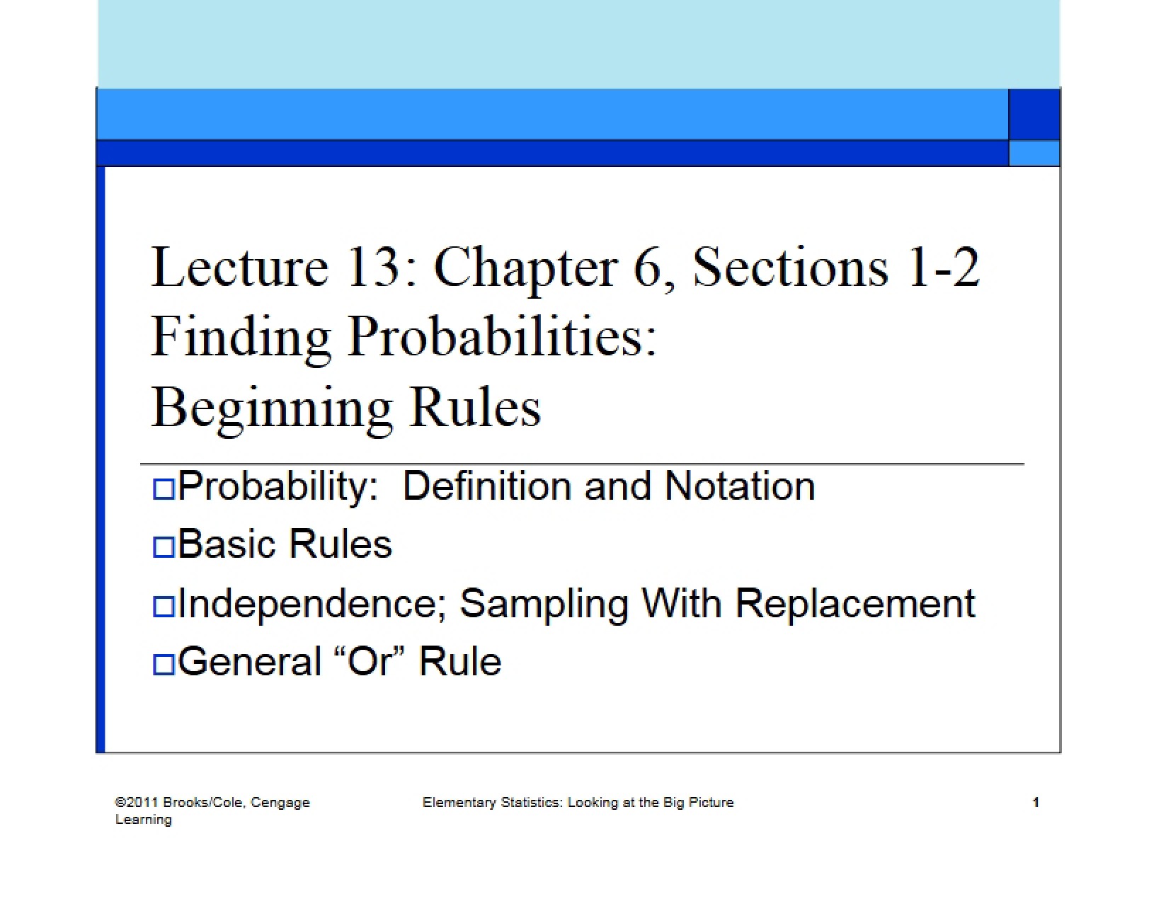 Probability Calculation