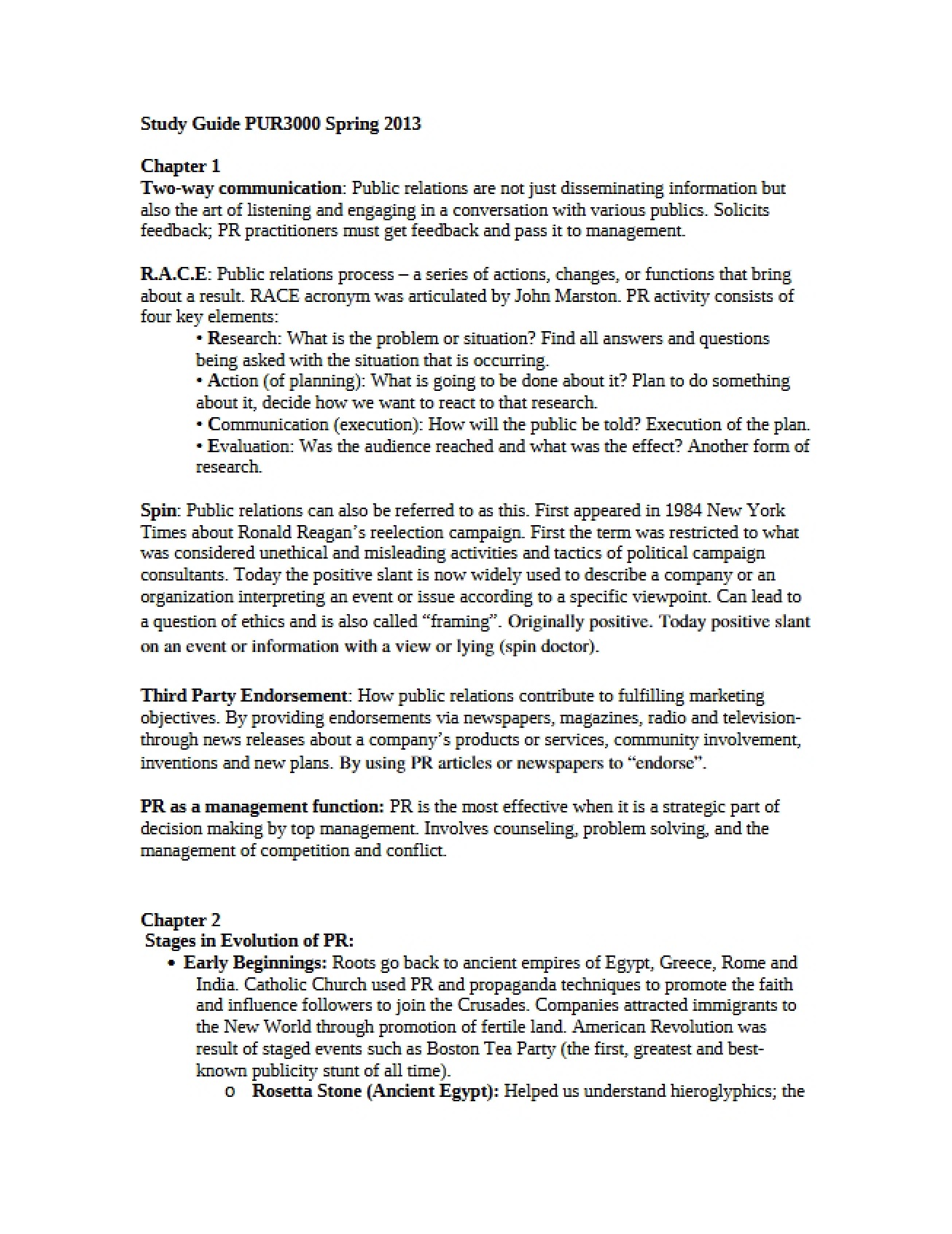 Two Way Communication Chapter 1