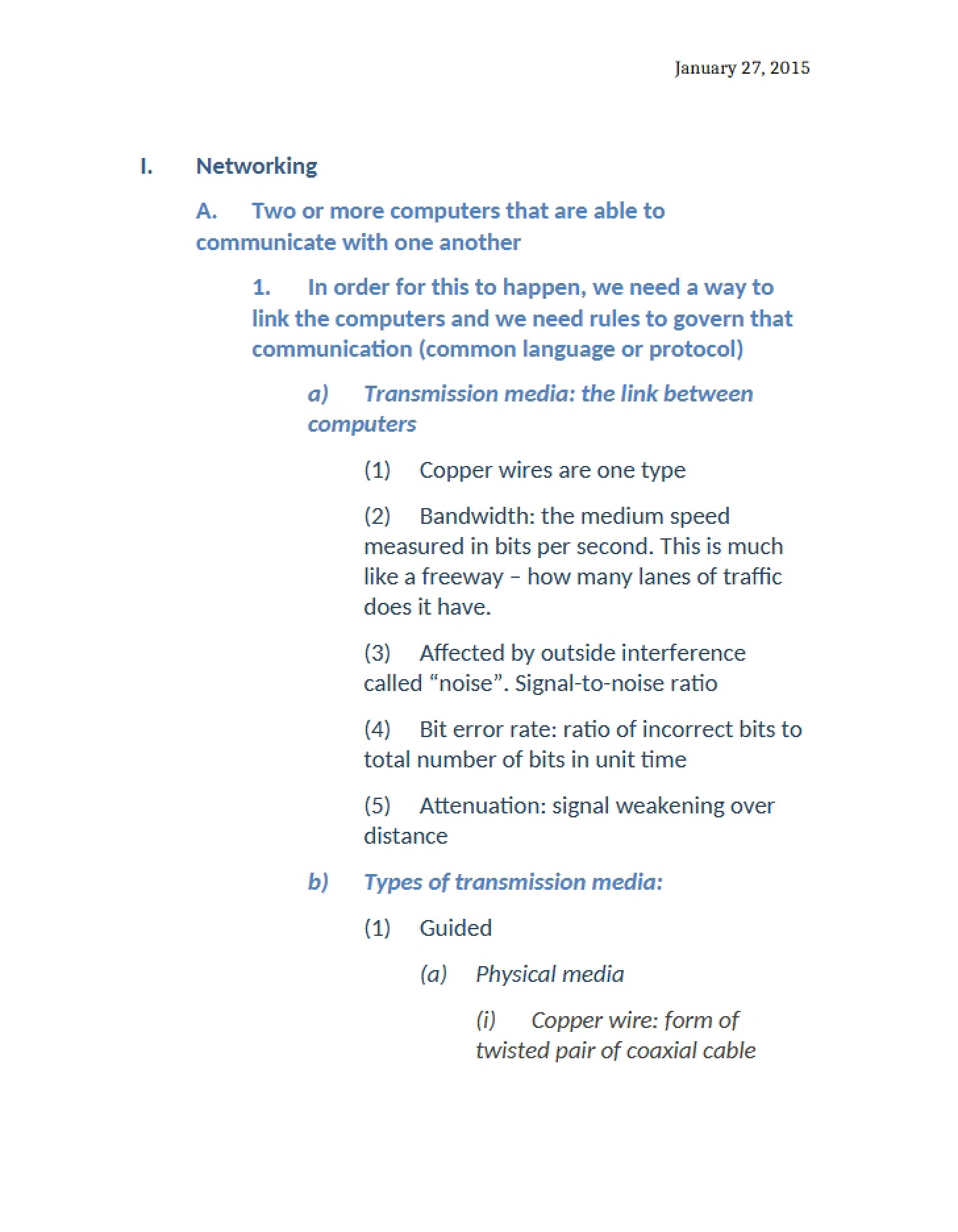 Computer Networking