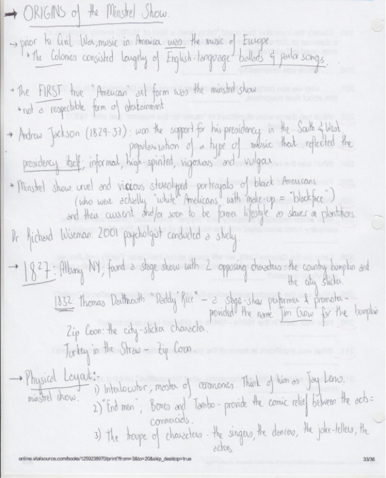 Notes on Popular Music